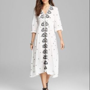 FP Free People Embroidered Fable Dress